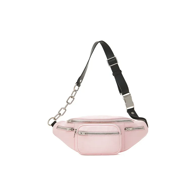 Alexander Wang Attica Sheepskin Shoulder Bag Crossbody Bag Fanny Pack Medium Size Women's Pink