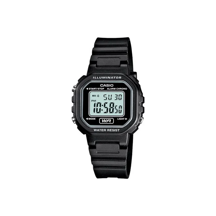 CASIO DIGITAL Collection Кварцевый механизм Часы Блок Женские часы Черный циферблат