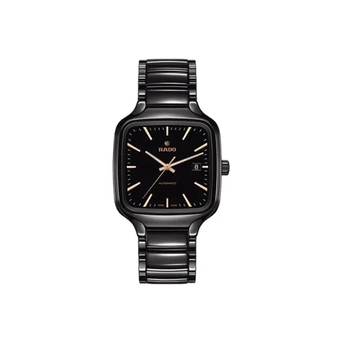 RADO Автоматический Механический Movement Мужские часы Realme Collection 38mm*9,6mm Черные