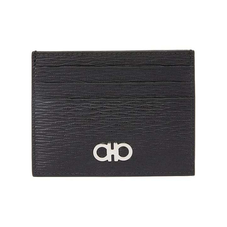 Ferragamo Коровья кожа Держатель для карт Держатель для карт Мужской Черный Красный