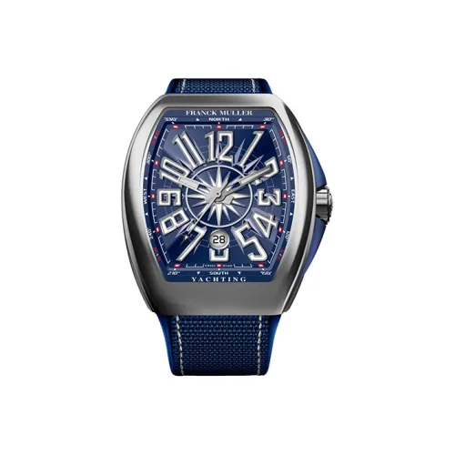 FRANCK MULLER Автоматический Механический Movement Унисекс YACHTING VANGUARD Часы 45 мм Синий
