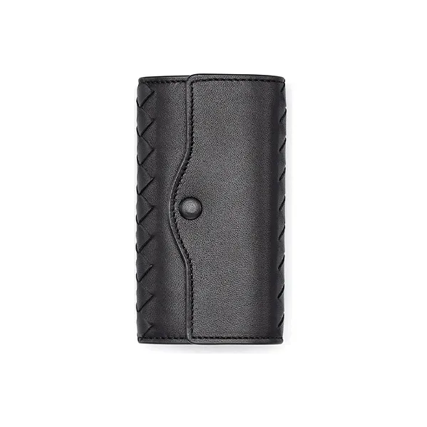 Bottega Veneta Sheepskin Key Pouch Женские Black