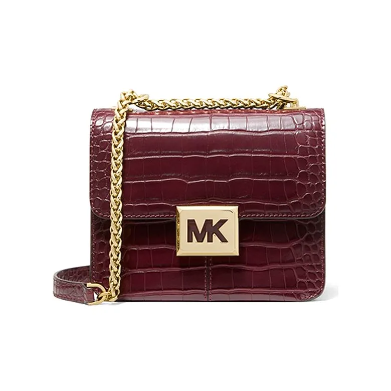 MICHAEL KORS Sonia Artificial Leather Shoulder Bag Crossbody Bag Small Size Women's Berry Purple