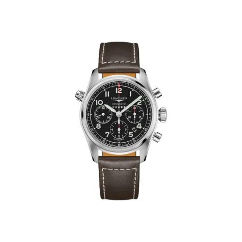 LONGINES Автоматический Механический Движение Мужские Spirit Collection Часы 42 мм Черные