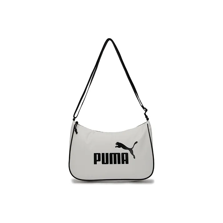 PUMA Fabric Handbag Shoulder Bag Unisex White