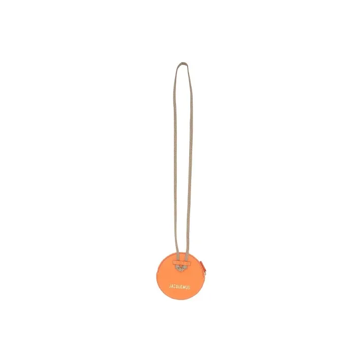 Jacquemus Cow Leather Crossbody Bag Men's Orange