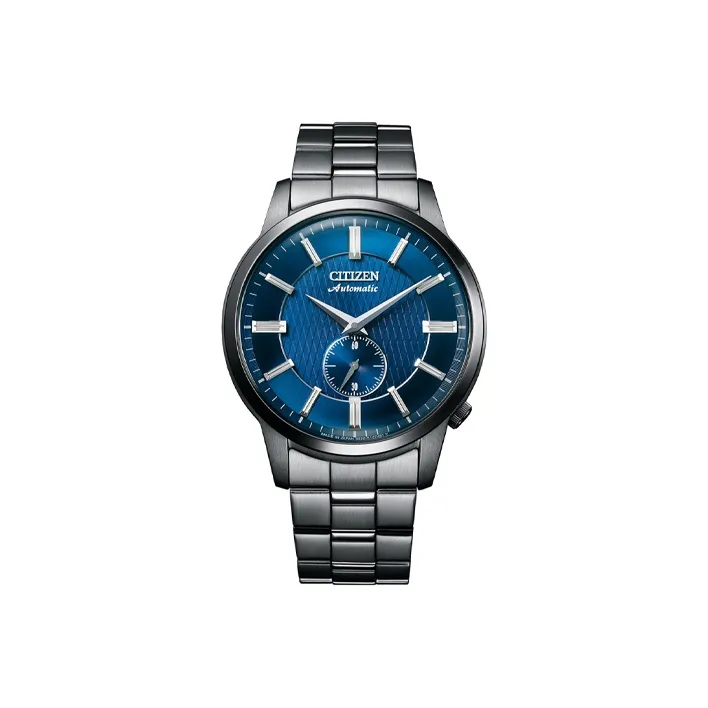 CITIZEN Automatic Mechanical Movement Stainless Steel Strap Watch Men's Watches Blue Dial NK5009 69N