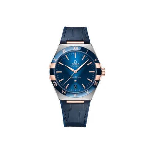 OMEGA Автоматический Механический Movement Мужские Constellation Collection Часы 41 мм Синие