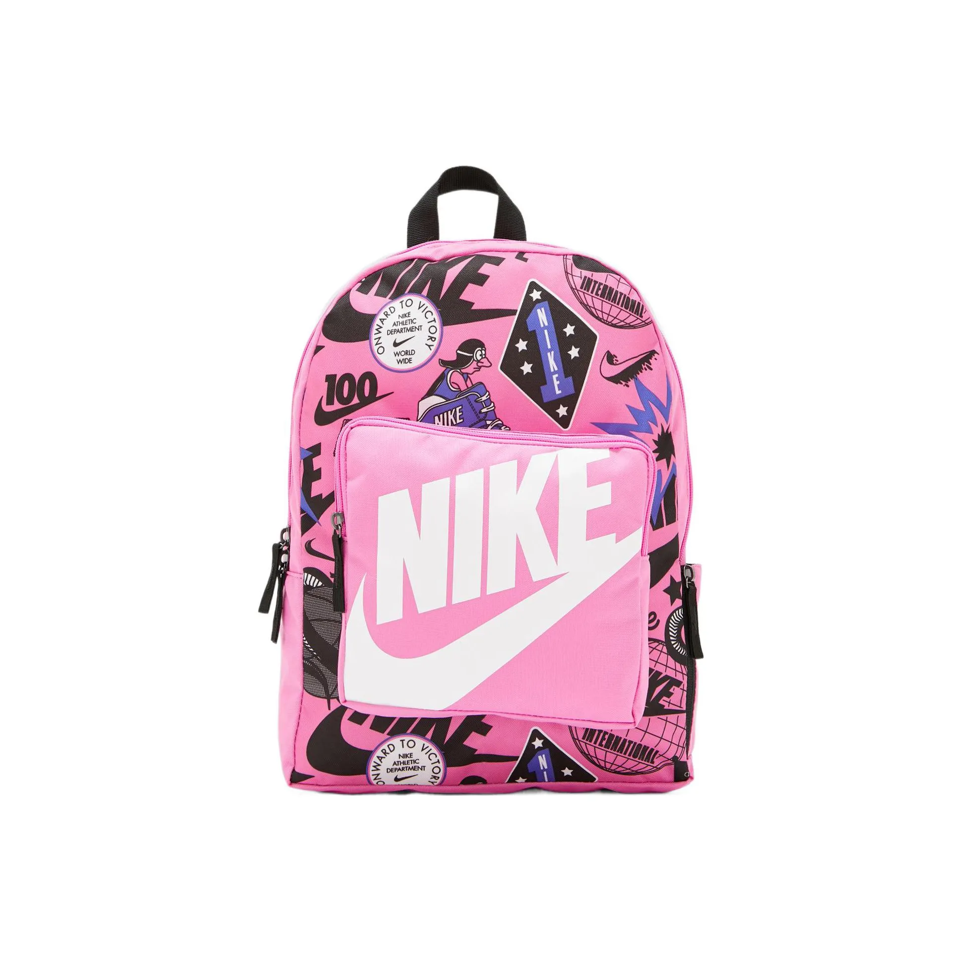 nike Полиэстер Рюкзак Стандартный Женские Розовый