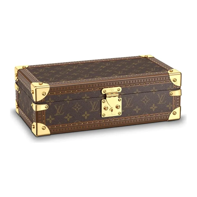 LOUIS VUITTON Case 8 Watch Monogram Canvas Brown