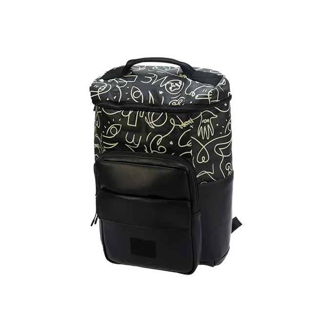 LiNing Wade X Artist DFT Collaboration Polyester Backpack Regular Unisex Black