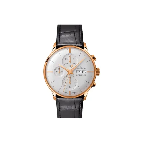 JUNGHANS Автоматический Механический Часы Мужские Movement 40,7 мм Белый