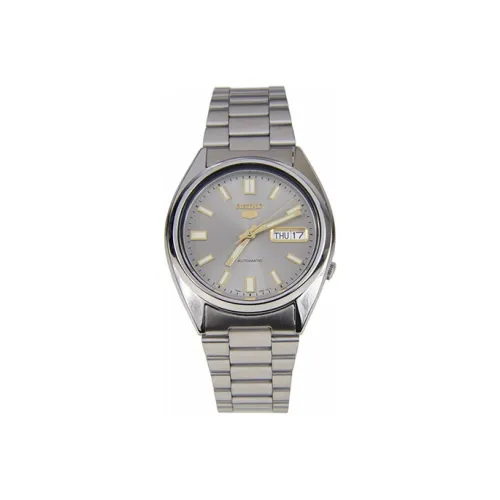 SEIKO Автоматический Механический Movement Мужские Серия 5 Часы 38,5 мм Серые