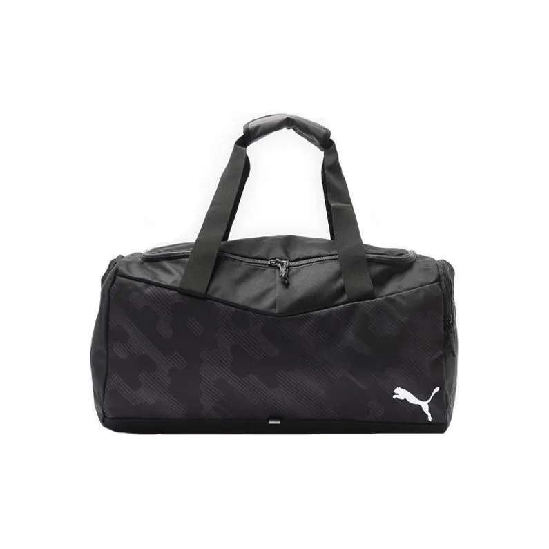 PUMA Fabric Handbag, Shoulder Bag, Crossbody Bag, Gym Bag plain Black