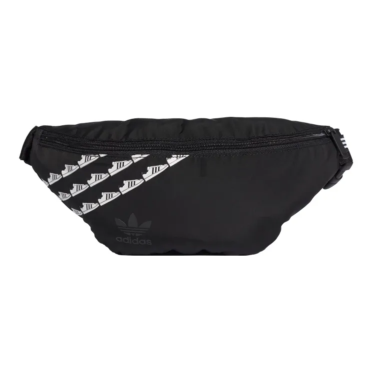 Adidas Originals Superstar Series Полиэстер Слинг-Сумка Сумка на пояс Стандартная Унисекс Чисто Черная