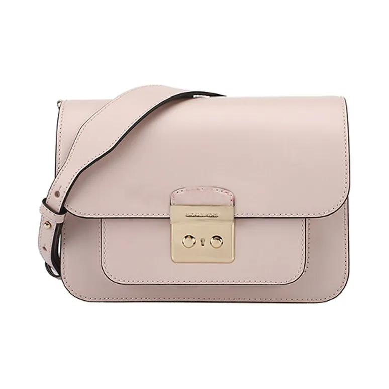 MICHAEL KORS Sloan Leather Small Square Bag Shoulder Bag, Crossbody Bag Large Size Women's Dusty viaje