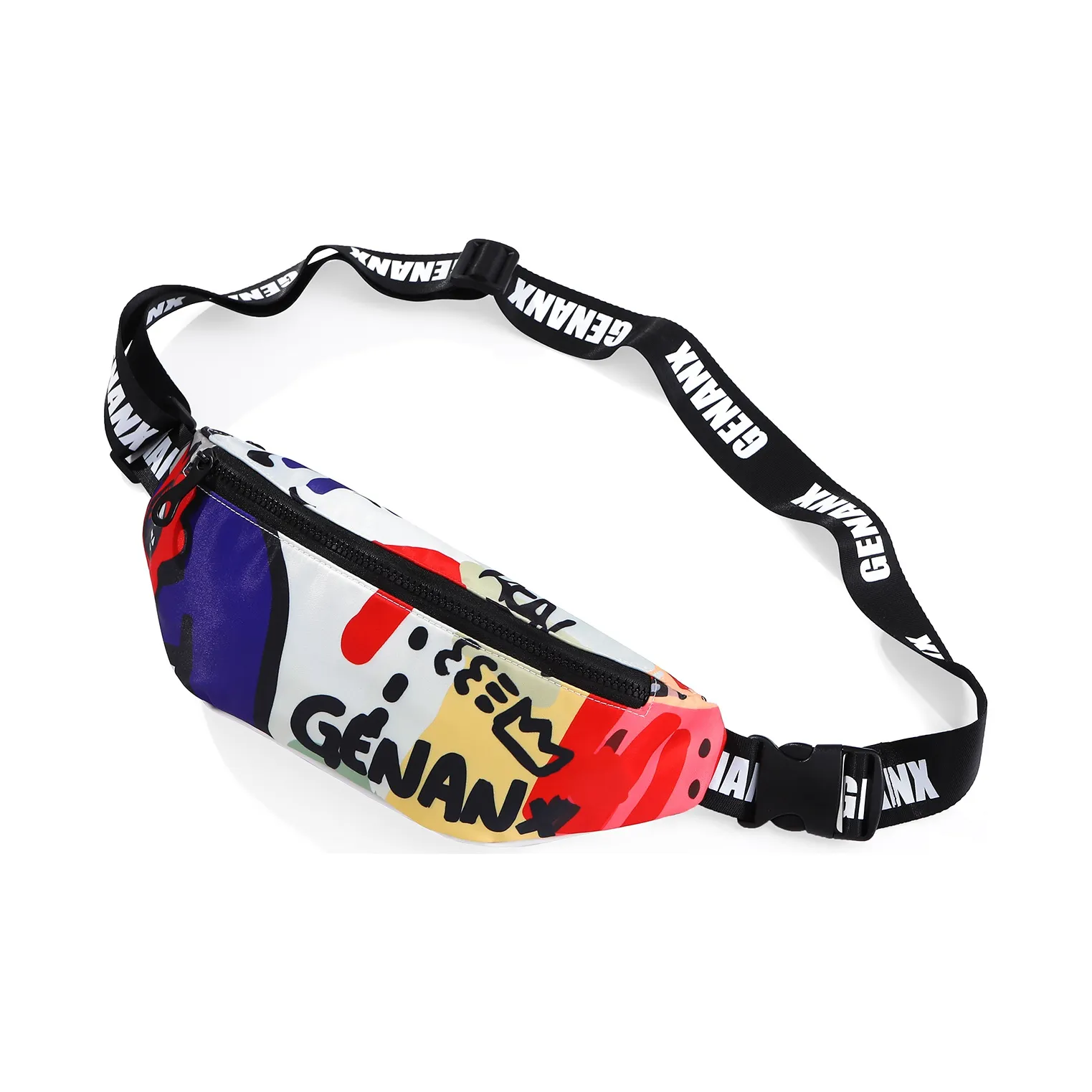 GENANX Полиэстер Sling Сумка Средняя Унисекс Многоцветная