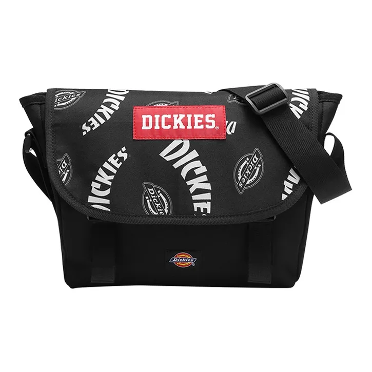 Dickies Полиэстер Курьерская Сумка Сумка через плечо Стандартная Унисекс Черная