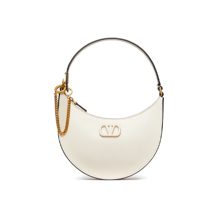 VALENTINO｜SHOULDER BAGS (3W0P0W19 RQR 16Q / 3W2P0W19 RQ Valentino Garavani VLogo Moon shoulder bag for Women - Black