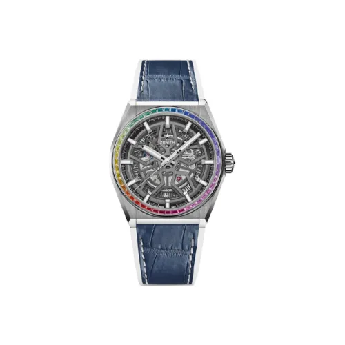 ZENITH Автоматический Механический Movement Мужские Часы Defy Collection 41 мм Серые