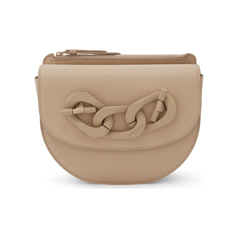 CHARLES KEITH ПУ (полиуретан) Седло Сумка Сумка через плечо Стандартная Женская Многоцветная