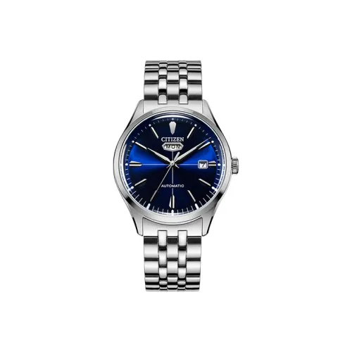 CITIZEN Механический Movement Мужская Механическая Серийная Часы 40mm*13mm Синие