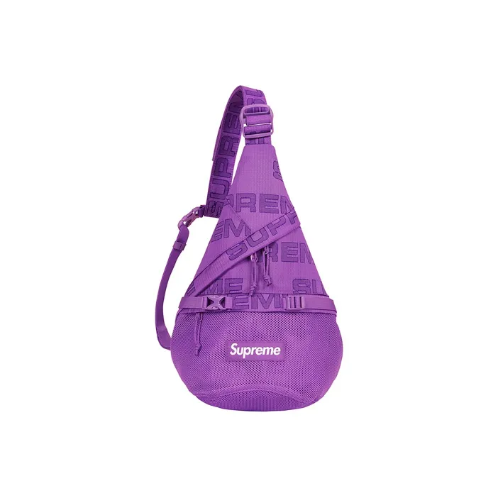 Supreme Recycled Nylon Fabric Shoulder Bag, Crossbody Bag Regular Unisex Multicolor