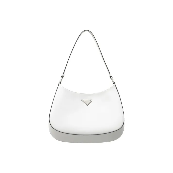 Prada triangle logo pouch gloves