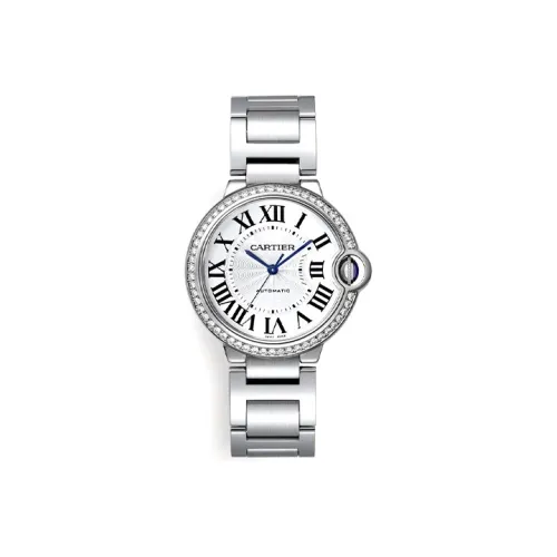 CARTIER Автоматический Механический Movement Унисекс Часы из коллекции Blue Balloon, 36,6мм*12,1мм, Белый