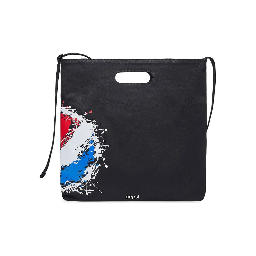 Pepsi Холст Сумка через плечо Сумка для покупок Холст Сумка Сумка Унисекс Черная