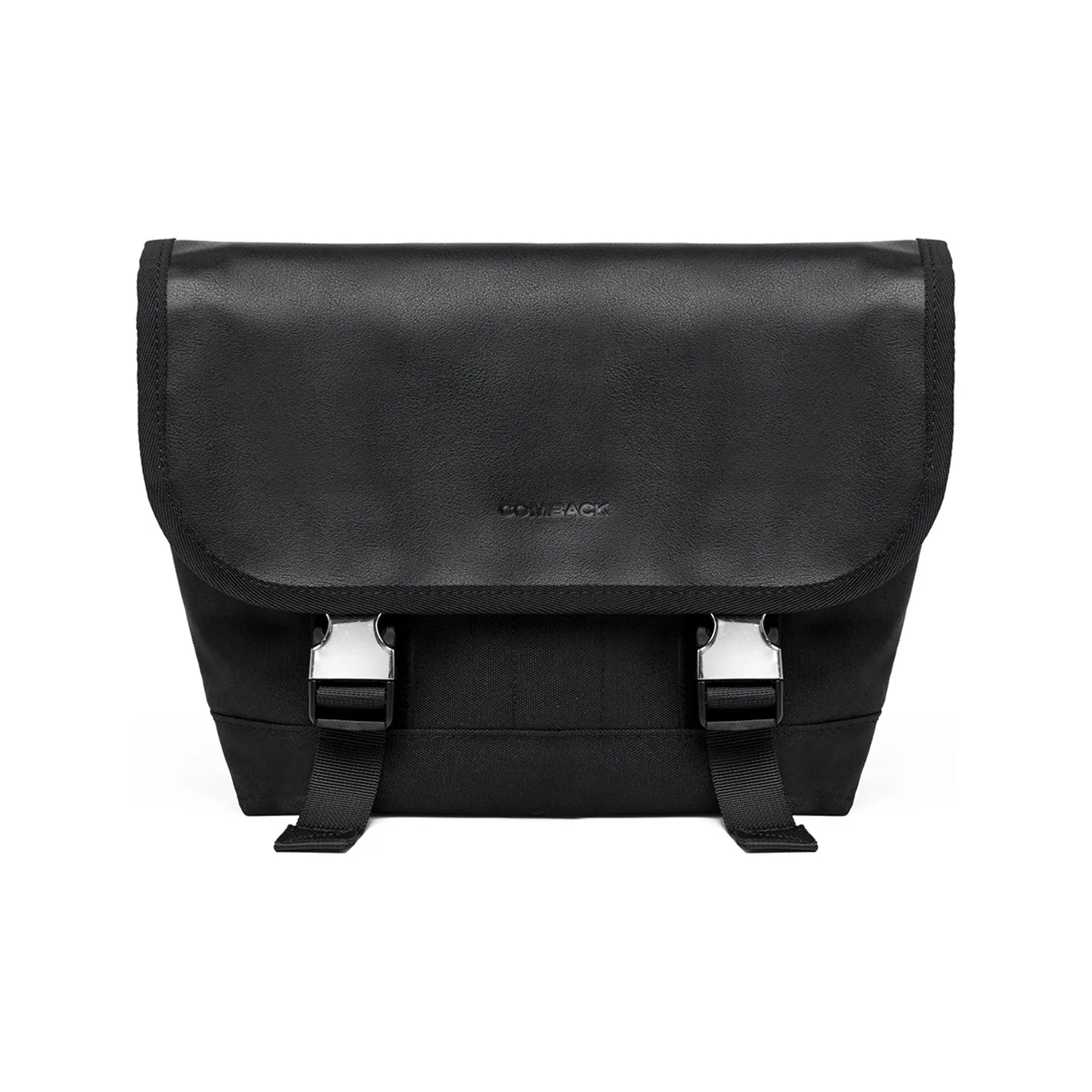 COMBACK Полиамидная сумка-мессенджер сумка через плечо маленькая унисекс черная