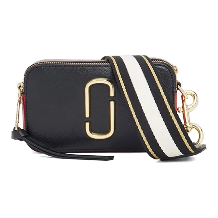 MARC JACOBS The Cb Snapshot Bag Black/Red