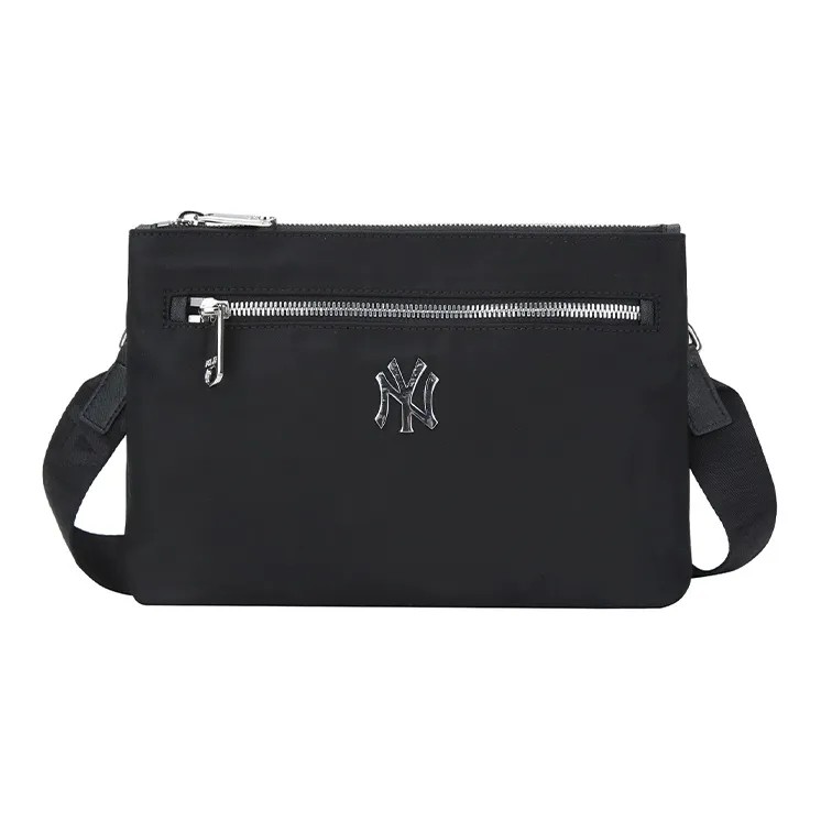 Mlb Base Logo Нейлоновая Комбинированная Сумка Сумка через плечо Стандартная Унисекс Черная