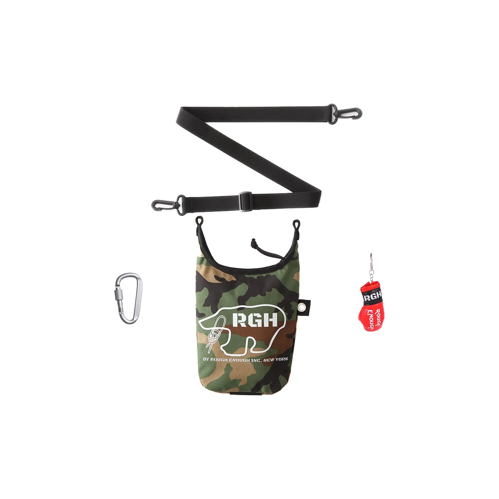 Rough Enough Водонепроницаемый чехол для телефона из ткани сумка через плечо стандартный унисекс камуфляж