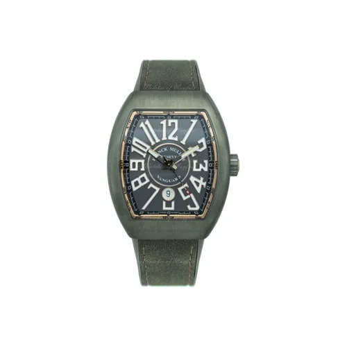 FRANCK MULLER Автоматический Механический Movement Мужские YACHTING VANGUARD Часы 44mm*53,7mm Зеленый