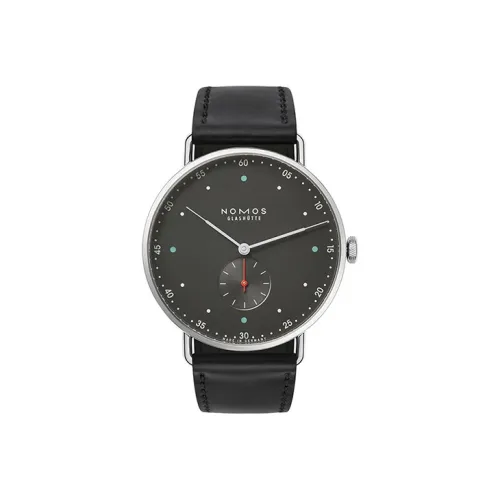 NOMOS Ручной Механический Movement Унисекс Часы 38,5 мм Черные