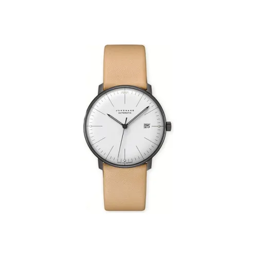 JUNGHANS Автоматический Механический Movement Мужские часы из коллекции Max Bill, 38 мм, белые
