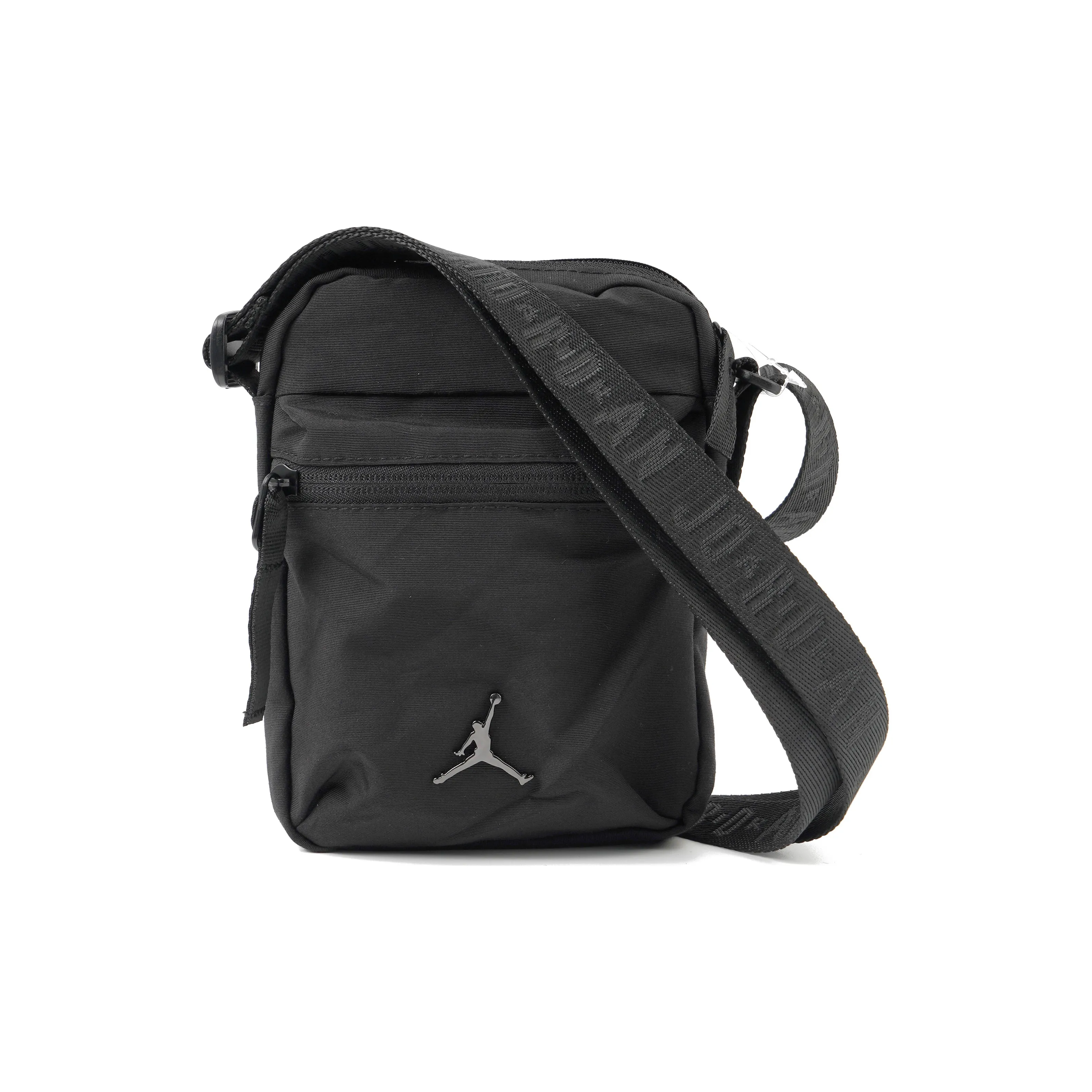 Jordan Polyester Crossbody Bag Regular Unisex Pure Black