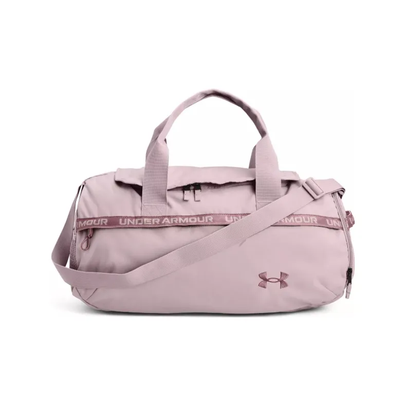 Under Armour Polyester Portable Gym Bag Travel Bag Small Size Women's Speed Pink