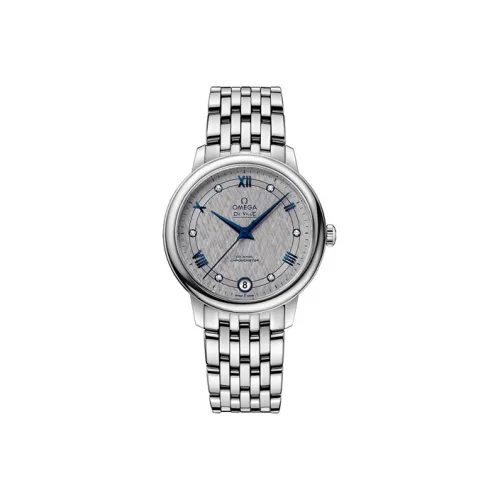 OMEGA Автоматический Механический Movement Женские Часы Elegant Saucer Series 32,7 мм Серые