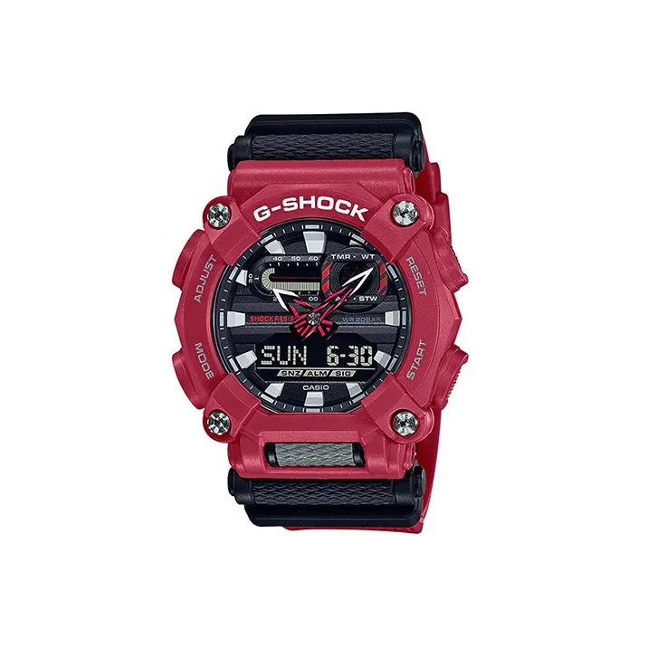 Г Shock Г Shock Кварцевый механизм Смола Ремешок Часы Мужские часы Черный циферблат