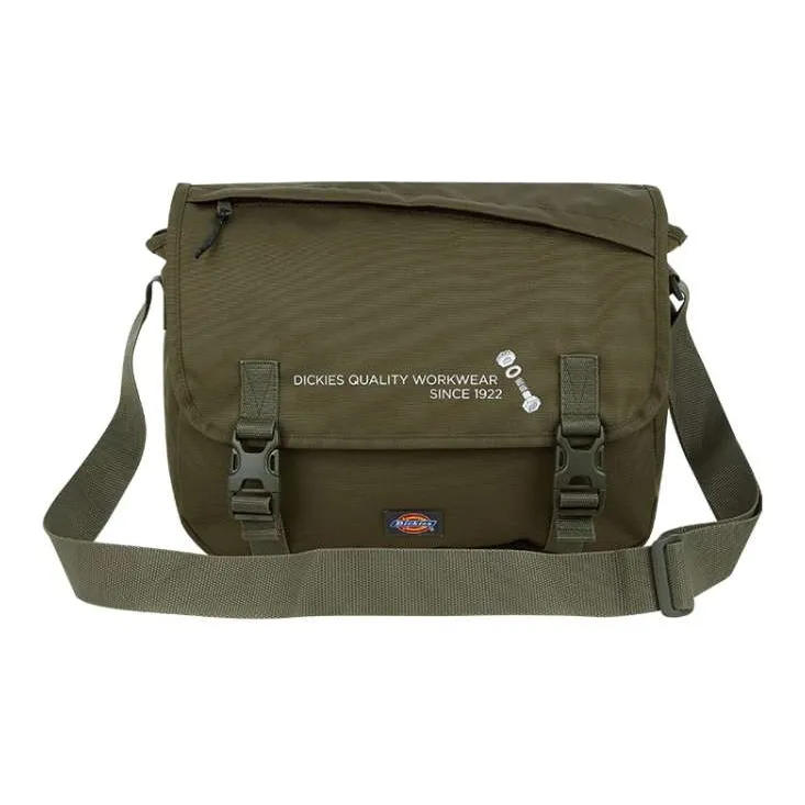 Dickies Полиэстер Курьерская Сумка Сумка через плечо Унисекс Моховый Зеленый