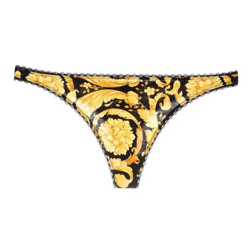 VERSACE Barocco Printed Thong