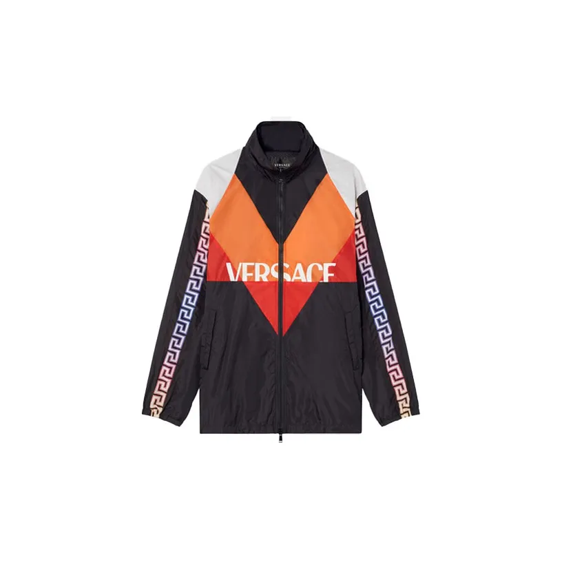 VERSACE Jackets & Coats Men's Black