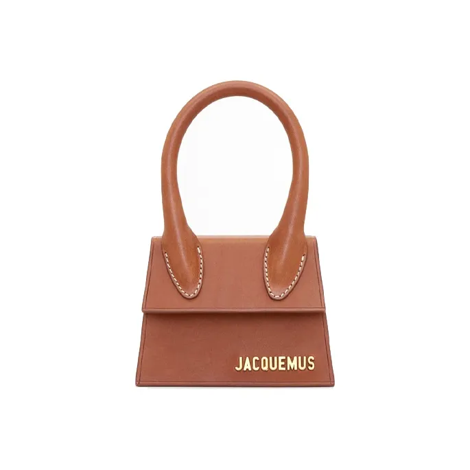 Jacquemus Le Chiquito Leather Crossbody Handbag Mini Women's Brown