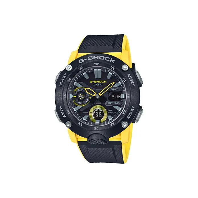 CASIO G Shock YOUTH Collection Кварцевый механизм Смольный ремешок Часы Мужские Черный циферблат