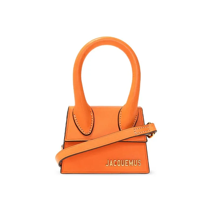 Jacquemus Сумка через плечо из кожи сумка женская оранжевая