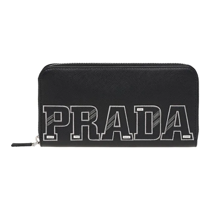 PRADA Кожа Кошелек Женские Черный