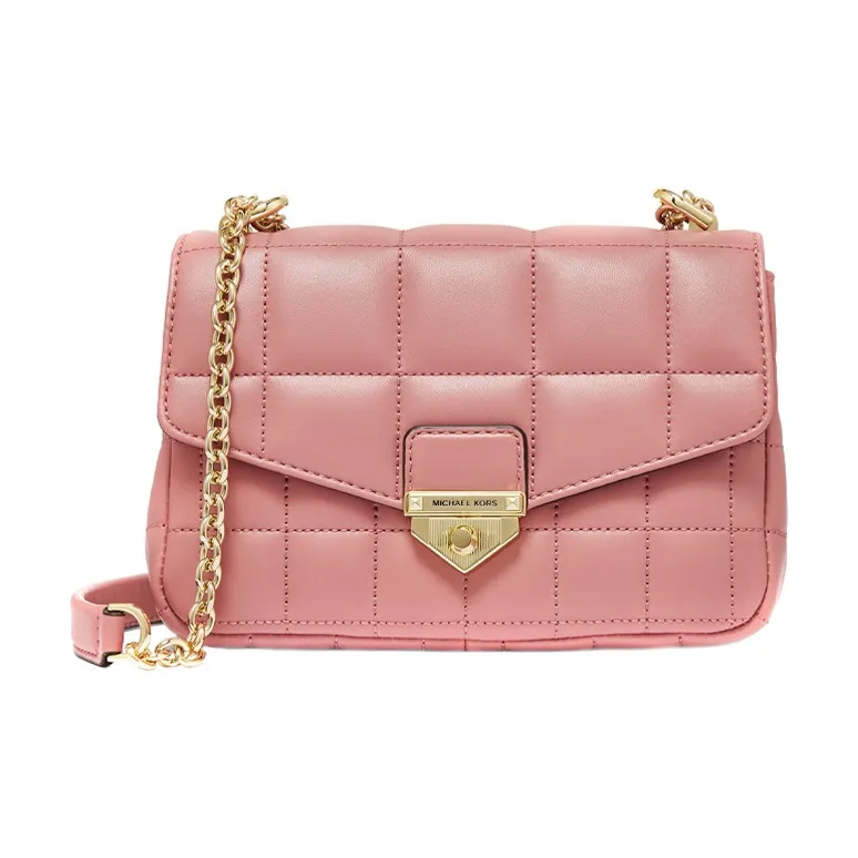 MICHAEL KORS Soho кожаная сумка через плечо женская розовая