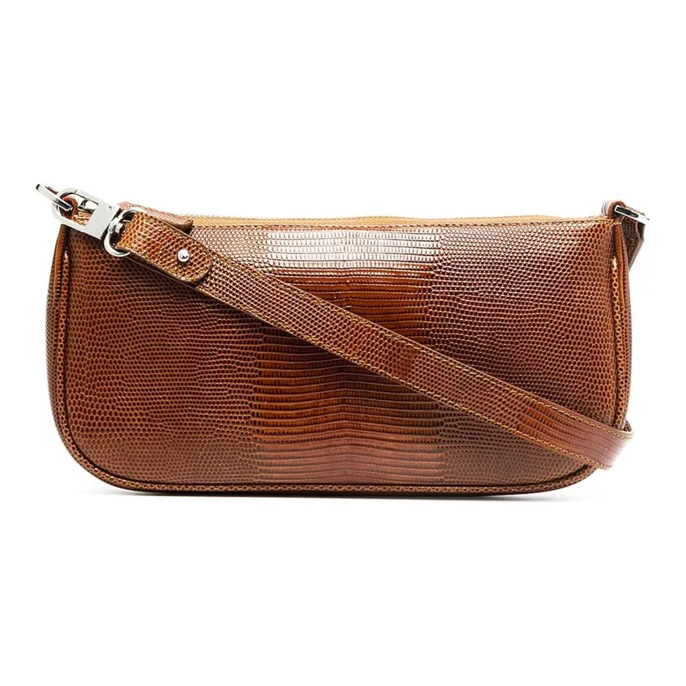 By Far Сумка из кожи на плечо сумка через плечо женская коричневая